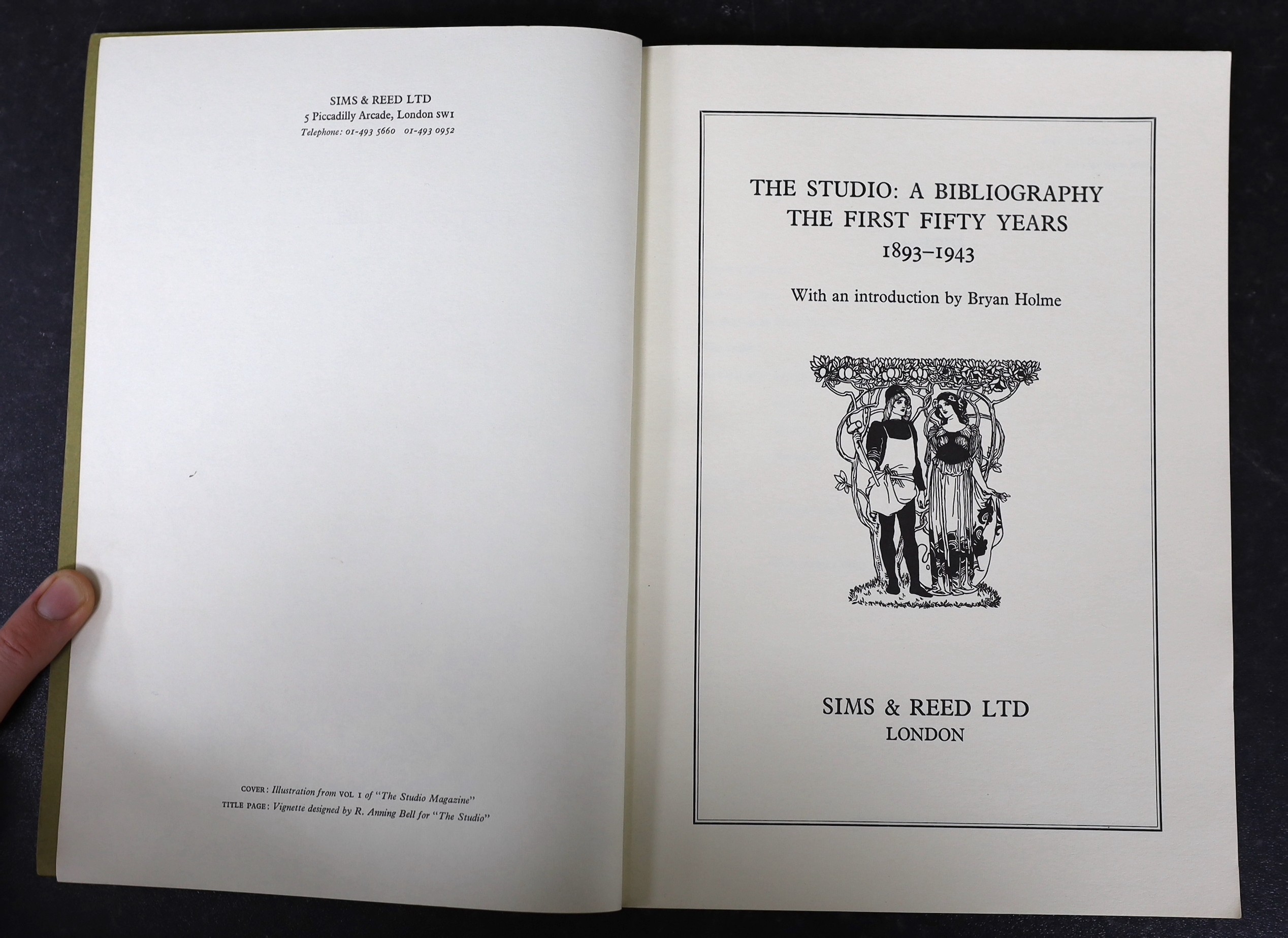 The Studio - the following bound vols (publisher's cloth): 12, 17, 18, 20 - 22, 25, 29, 30, 33-37, 39, 44, 45 and 51 (1898-1911); together with loose monthly issues (original wrappers): 1906-1956, 72 various